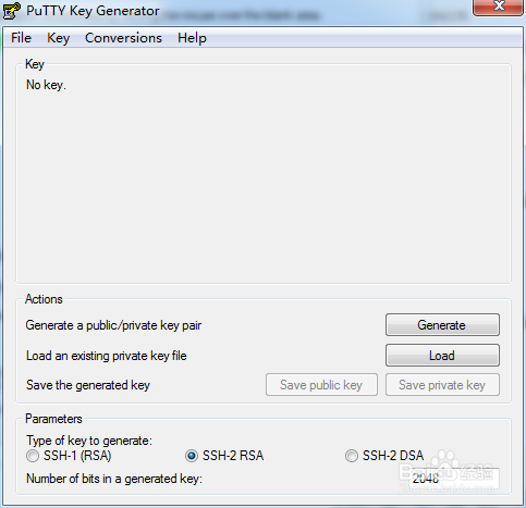 如何使用puttygen生成密钥?