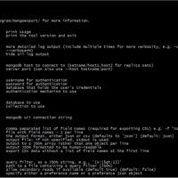 mongodb导入导出工具mongoexport和mongoimport的基本使用方法