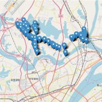 Flask下folium使用openstreetmap地图标注信息