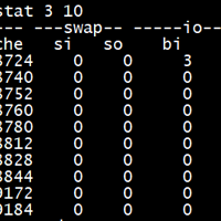 linux下vmstat命令介绍