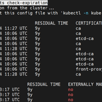 k8s多master集群更新证书